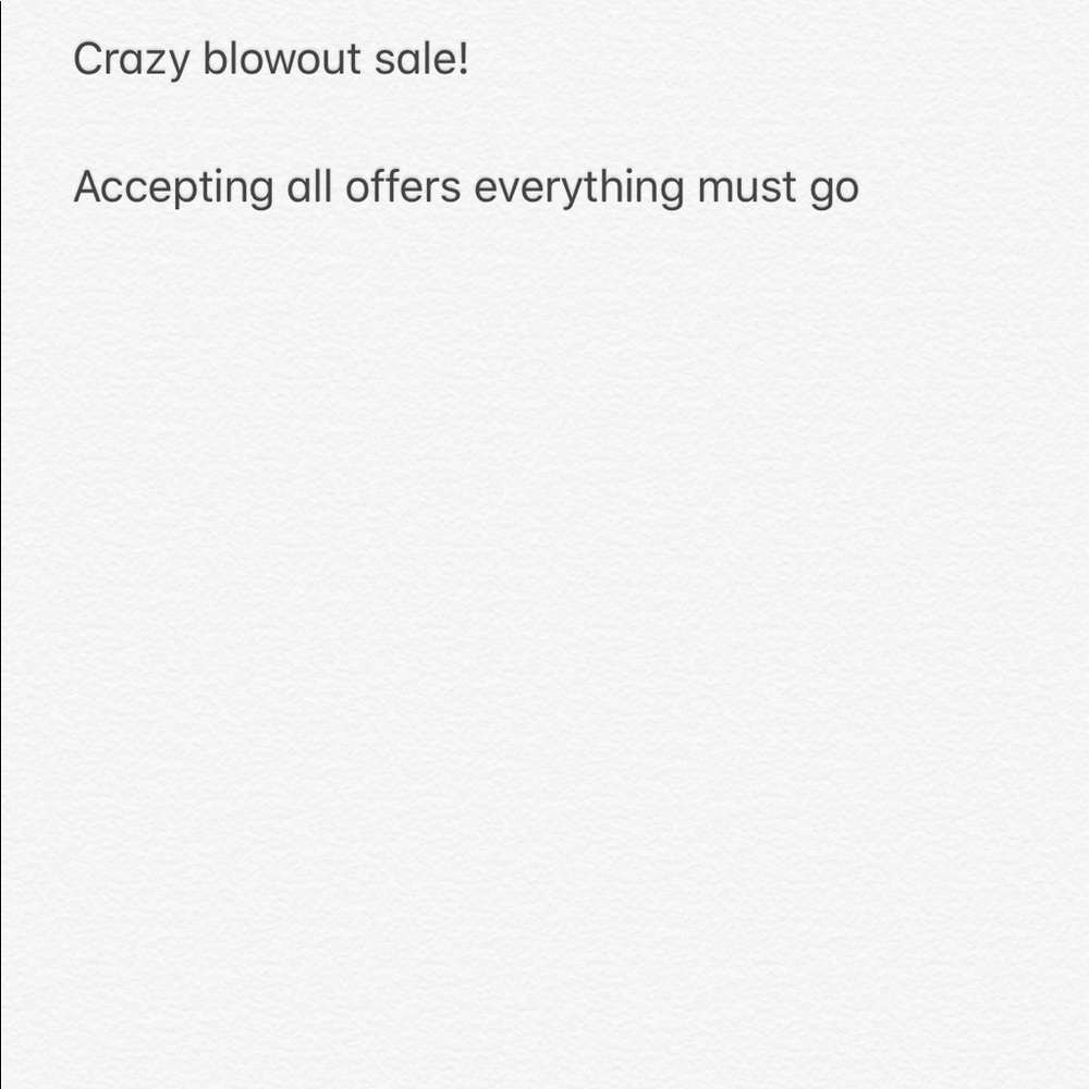 Closet close out